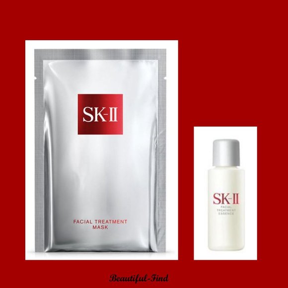 SK-II Treatment Mask + Treatment Essence 0.3oz/10ml Set - Picture 1 of 3